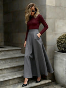 Velvet Flow Skirt