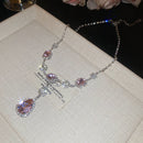 Leaf Zircon Set