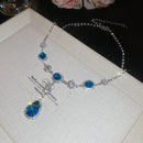Leaf Zircon Set